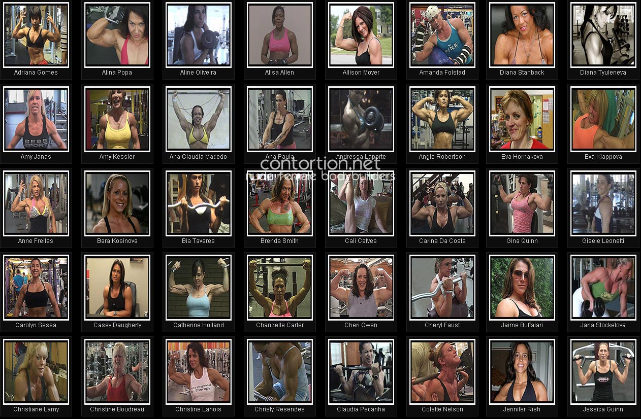 Nude Female Bodybuilder Clips 45