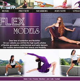 Hot flexible girls show high-quality sexy gymnastics